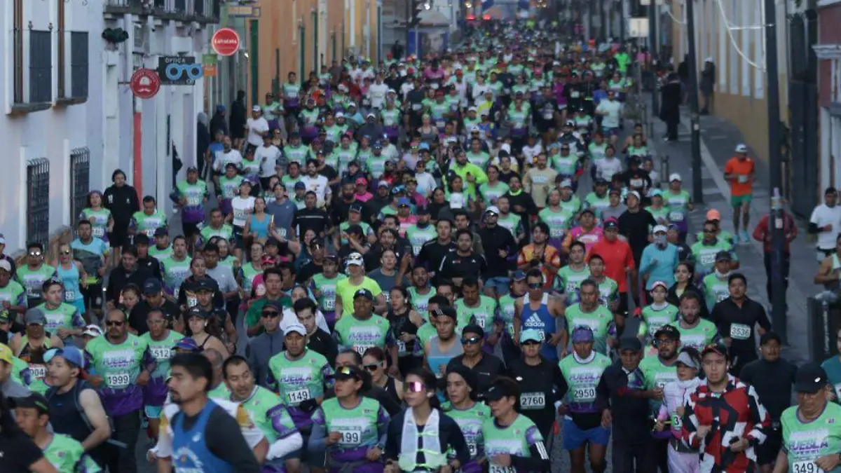 Maratón Puebla 2023, el más numeroso desde pandemia